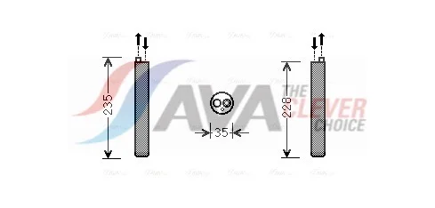Susarna, klimatizace AVA Clever Choice VND297 – OE 5N0298403