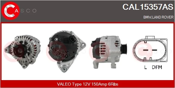 generátor CASCO CAL15357AS
