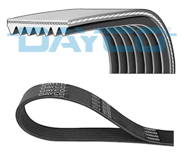 ozubený klínový řemen DAYCO 7PK1165S