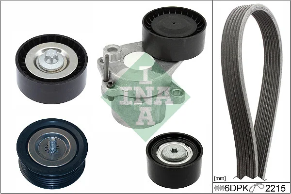 Sada žebrovaných klínových řemenů Schaeffler INA 529052910