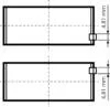 Sada lożiska ojnice KOLBENSCHMIDT 77845600 – OE 5001858665