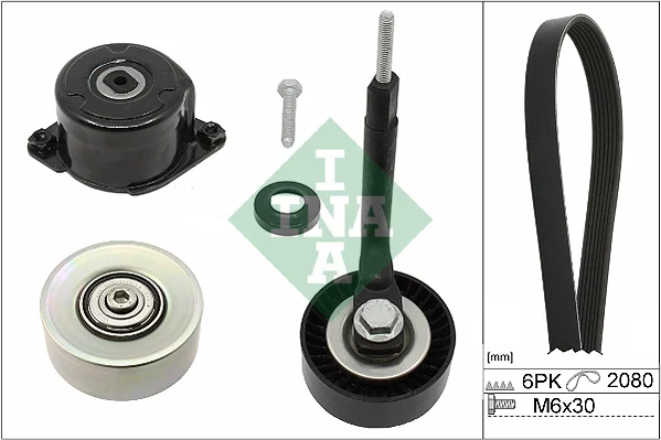 Sada žebrovaných klínových řemenů Schaeffler INA 529031410