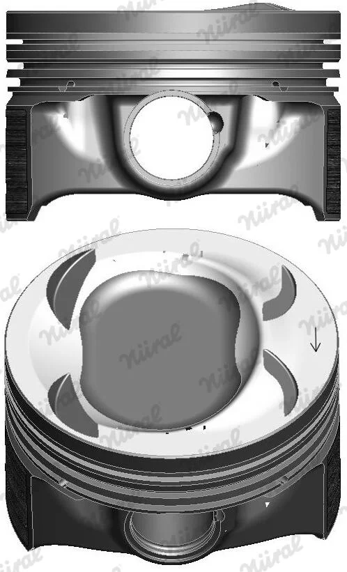 Píst NÜRAL 87-433900-10 – OE 03C107065CK