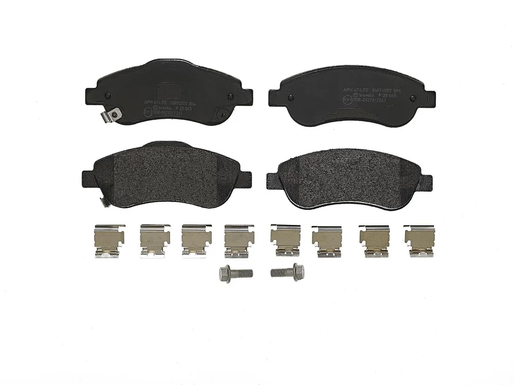 Sada brzdových destiček, kotoučová brzda BREMBO P28045X Sada brzdových destiček, kotoučová brzda BREMBO P28045X
