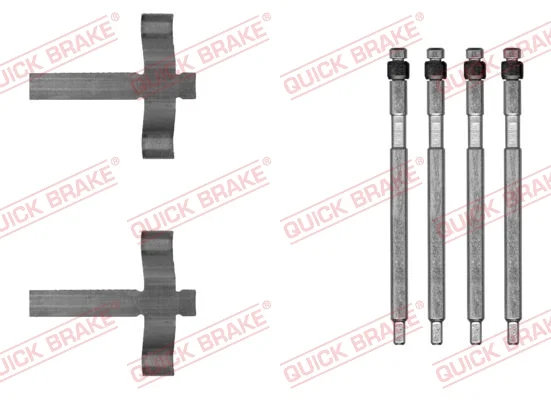 Sada prislusenstvi, oblozeni kotoucove brzdy QUICK BRAKE 109-0059