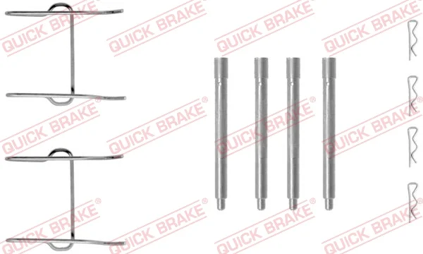 Sada prislusenstvi, oblozeni kotoucove brzdy QUICK BRAKE 109-1149 Sada prislusenstvi, oblozeni kotoucove brzdy QUICK BRAKE 109-1149