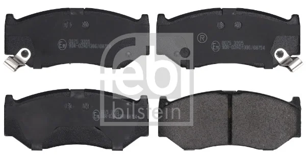 Sada brzdových destiček, kotoučová brzda FEBI BILSTEIN 183654