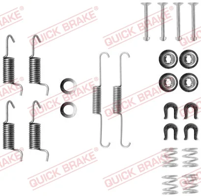 Sada prislusenstvi, parkovaci brzdove celisti QUICK BRAKE 105-0788