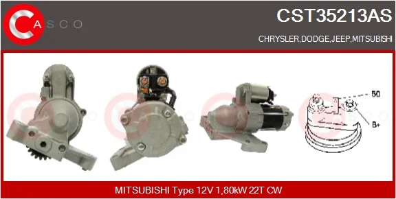 Startér CASCO CST35213AS