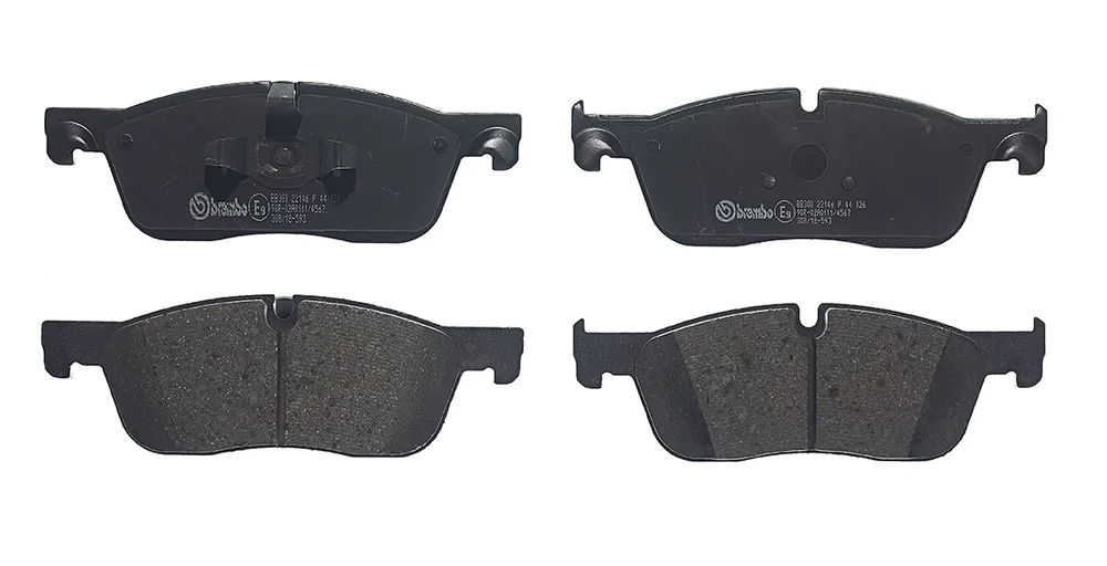 Sada brzdových destiček, kotoučová brzda BREMBO P44026