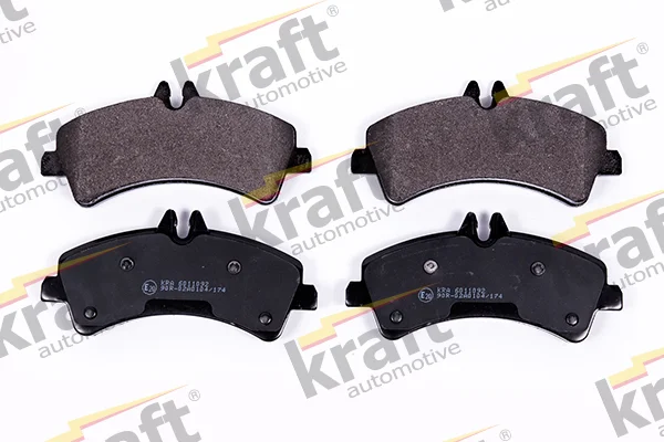 Sada brzdových destiček, kotoučová brzda KRAFT AUTOMOTIVE 6011092