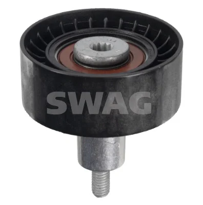 Vratná/vodicí kladka, klínový žebrový řemen SWAG 33100375