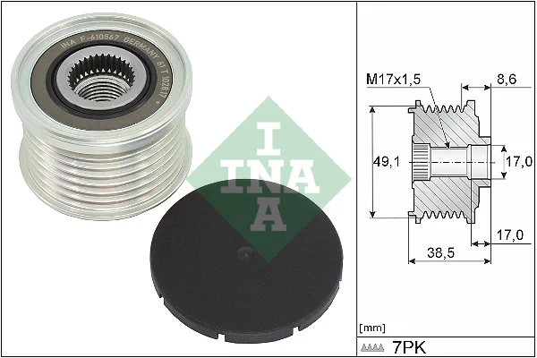 Předstihová spojka Schaeffler INA 535034410 Předstihová spojka Schaeffler INA 535034410